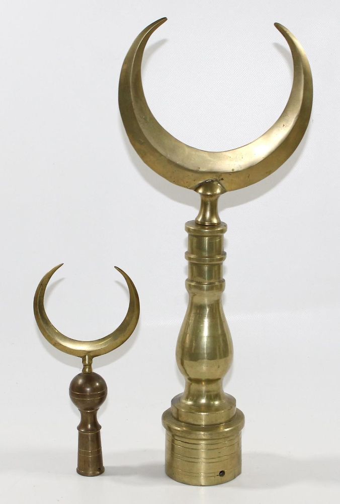 Große Abbildung Nr.1: 122-1455 Moschee-Kuppelspitzen.: (Asiatika)