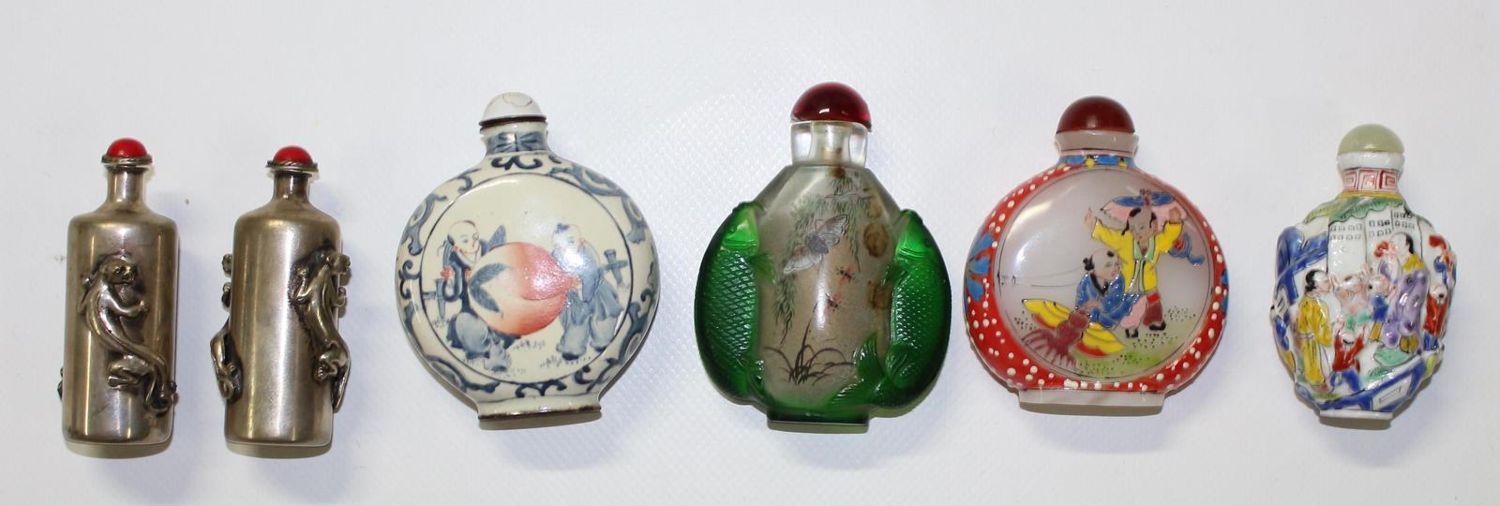 Große Abbildung Nr.11: 122-1471 Snuffbottles Slg.: (Asiatika)