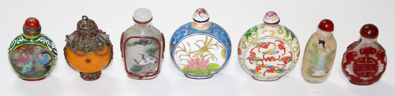Große Abbildung Nr.12: 122-1471 Snuffbottles Slg.: (Asiatika)