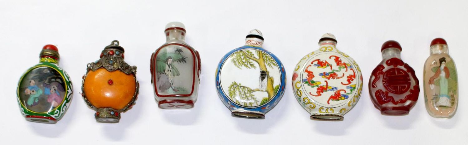 Große Abbildung Nr.13: 122-1471 Snuffbottles Slg.: (Asiatika)