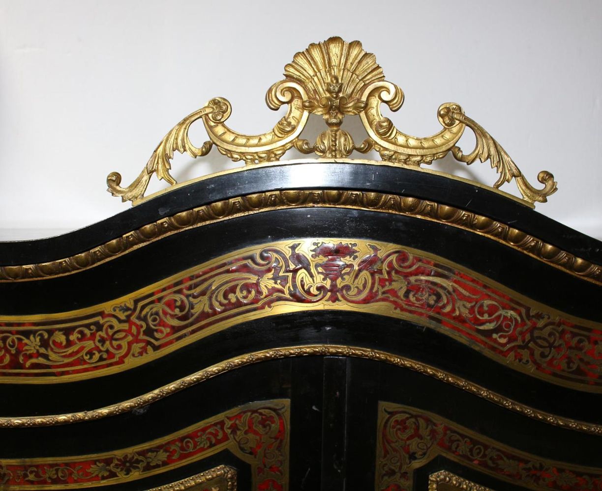 Große Abbildung Nr.2: 122-1506 Boulle Schreibtisch: (Möbel)