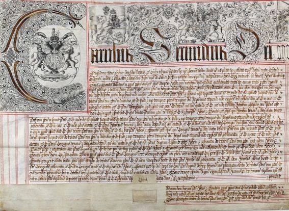 Große Abbildung Nr.1: 122-153 England.: (Handschriften)