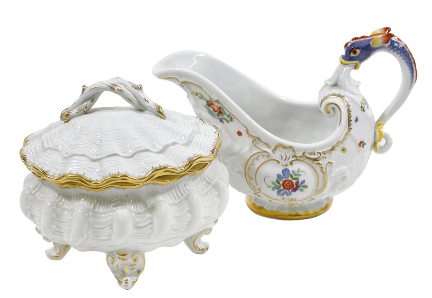 Große Abbildung Nr.1: 122-1542 Schwanenservice: (Porzellan u. Keramik, Meissen)