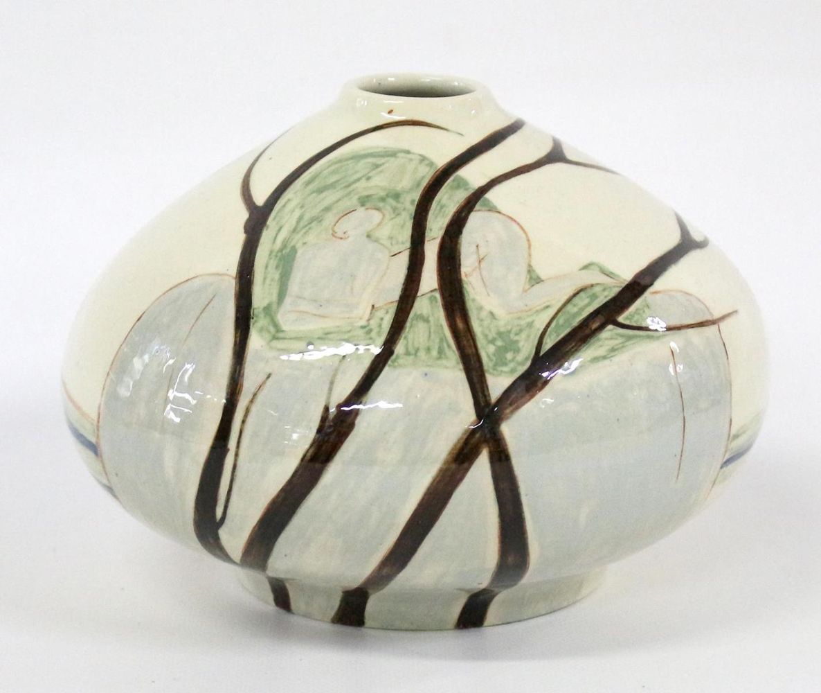 Große Abbildung Nr.1: 122-1549 Merz, Florian: (Porzellan u. Keramik, Vase, Majolika)