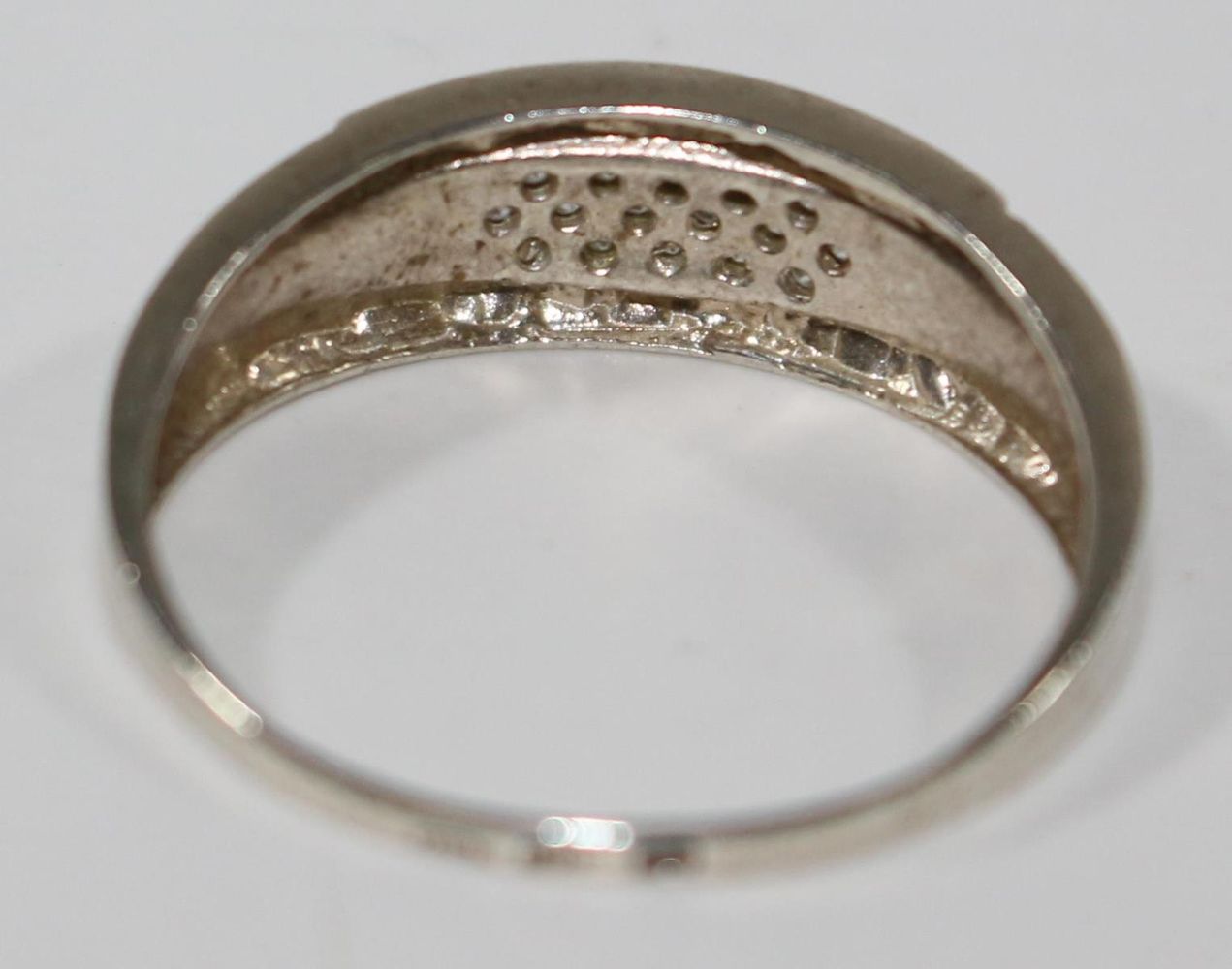 Große Abbildung Nr.2: 122-1602 Brillant-Bandring: (Schmuck, Ringe)
