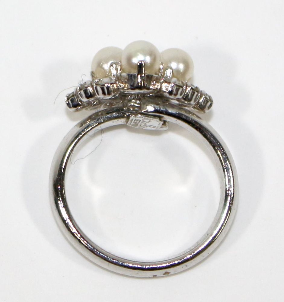 Große Abbildung Nr.2: 122-1603 Christian Dior Damenring: (Schmuck, Ringe)