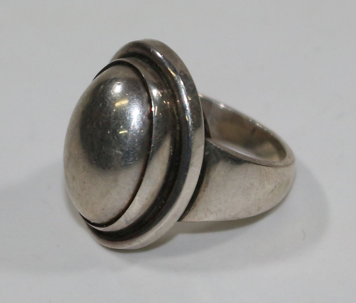 Große Abbildung Nr.2: 122-1604 Georg Jensen Damenring: (Schmuck, Ringe)