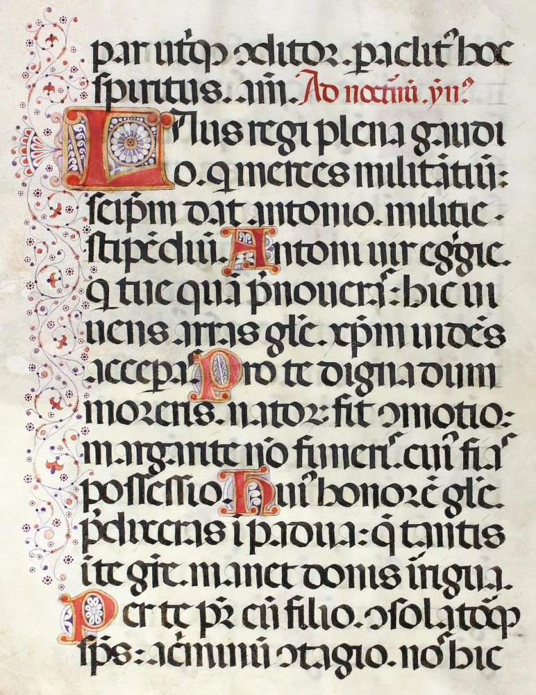 Große Abbildung Nr.1: 122-162 Missale.: (Handschriften)