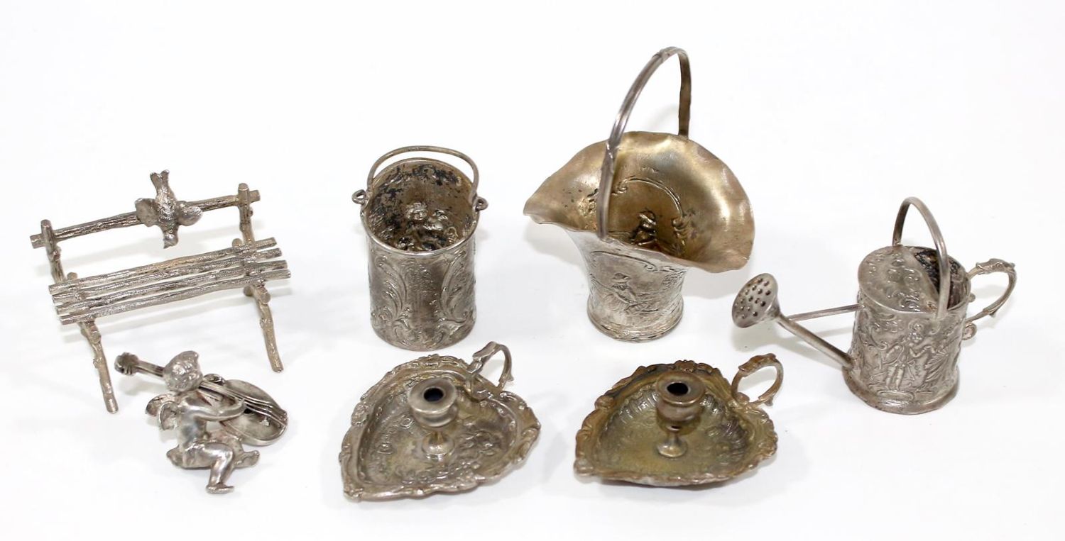 Große Abbildung Nr.1: 122-1631 Silberminiaturen Simon Rosenau: (Silber)