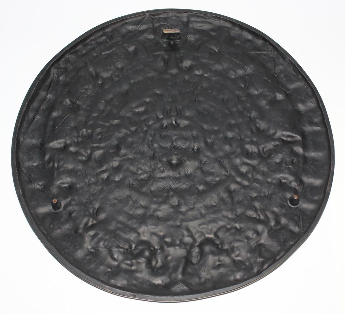 Große Abbildung Nr.2: 122-1645 Azteken-Kalender Bronze.: (Skulpturen - Plastiken)