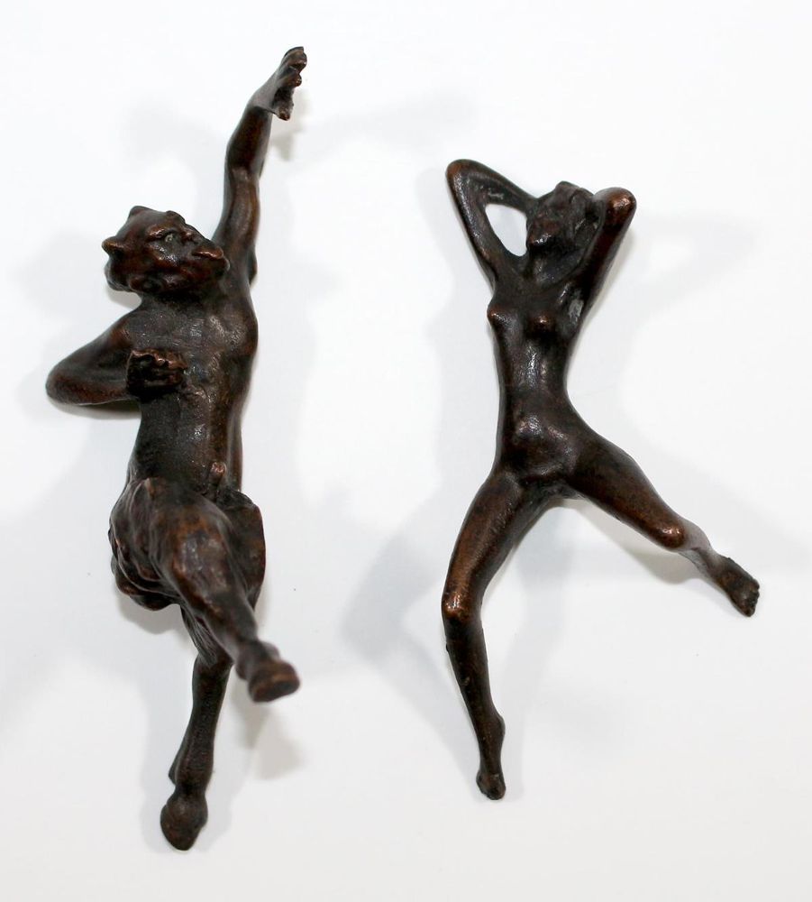 Große Abbildung Nr.2: 122-1653 Wiener Bronze erotischer Akt: (Skulpturen - Plastiken)