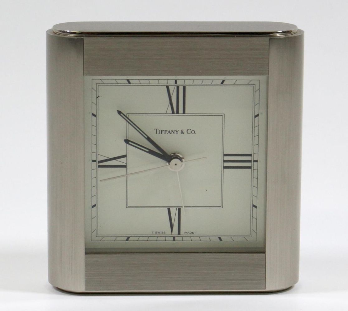Große Abbildung Nr.1: 122-1672 Tiffany & Co Reisewecker,: (Uhren, Reiseuhr)