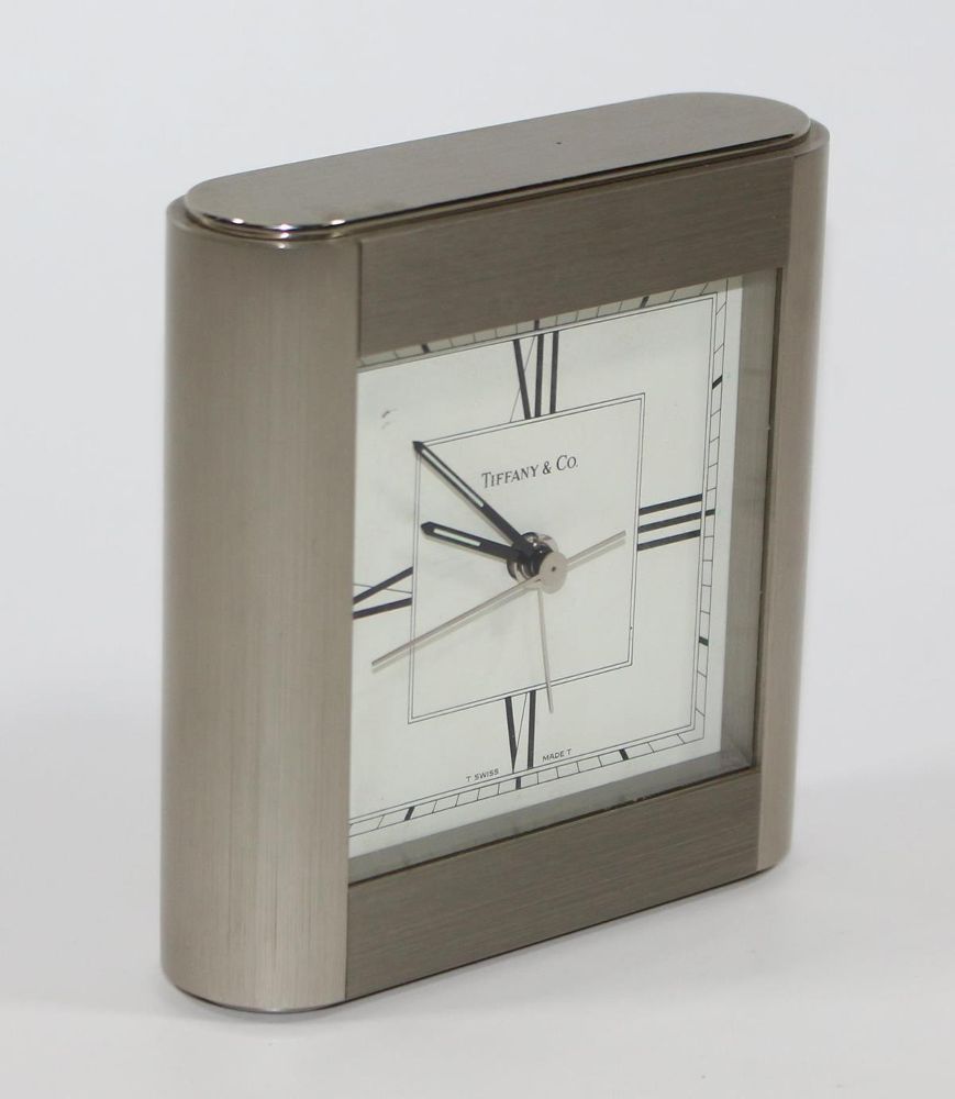 Große Abbildung Nr.2: 122-1672 Tiffany & Co Reisewecker,: (Uhren, Reiseuhr)