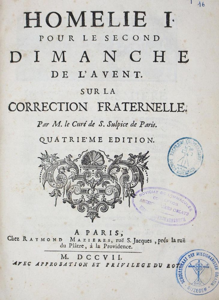 Große Abbildung Nr.1: 122-174 Homelie: (Alte Drucke, Handschriften und Theologie)