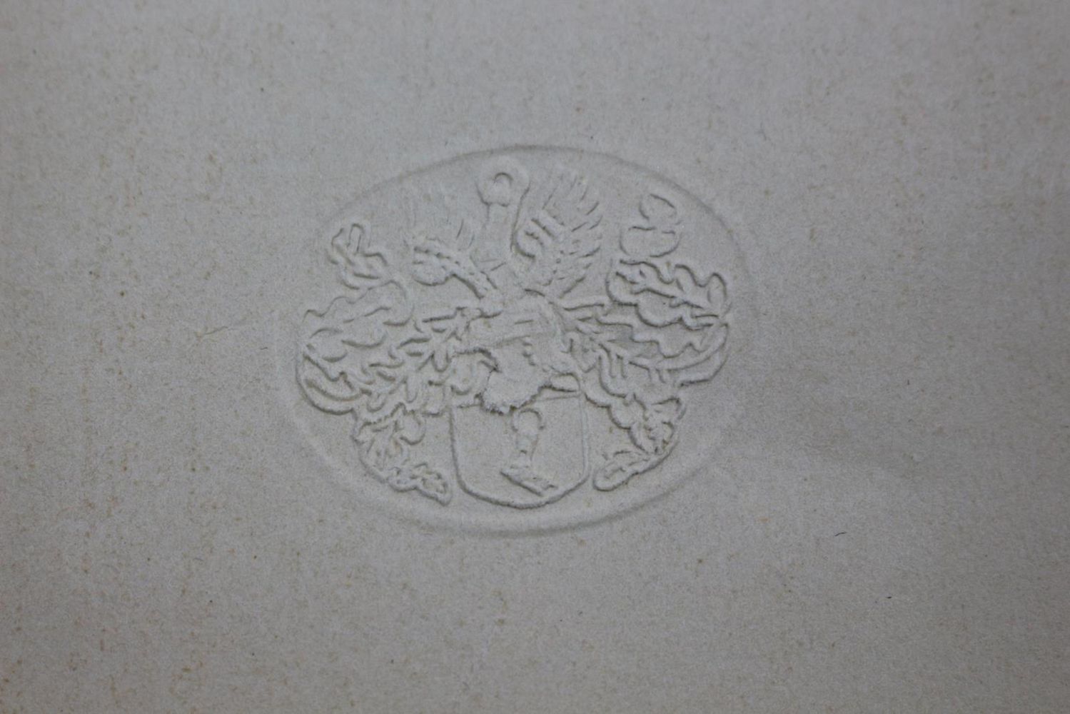 Große Abbildung Nr.2: 122-1771 Blindgeprägtes: (Varia, Exlibris, Göring)