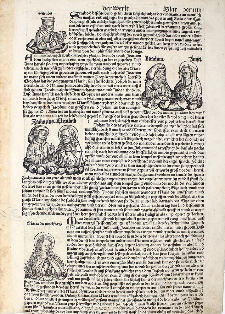 Große Abbildung Nr.1: 122-183 Schedel,H.: (Inkunabeln)