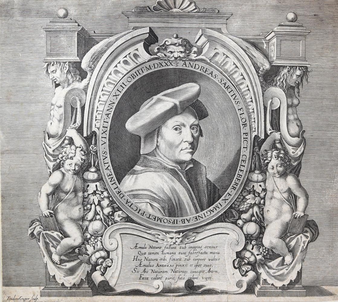 Große Abbildung Nr.1: 122-1851 Crüger, Theodor (oder Dietrich Krüger,: (Varia, Portrait)
