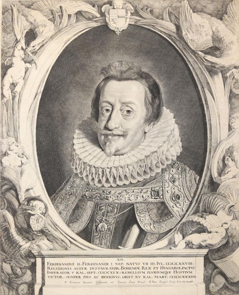 Große Abbildung Nr.1: 122-1857 Sompel, Pieter van: (Varia, Portrait, Ferdinandus II)
