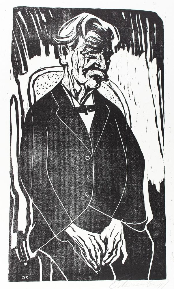 Große Abbildung Nr.1: 122-1888 Kreibich, Oskar: (Varia, Portrait, Schweitzer)