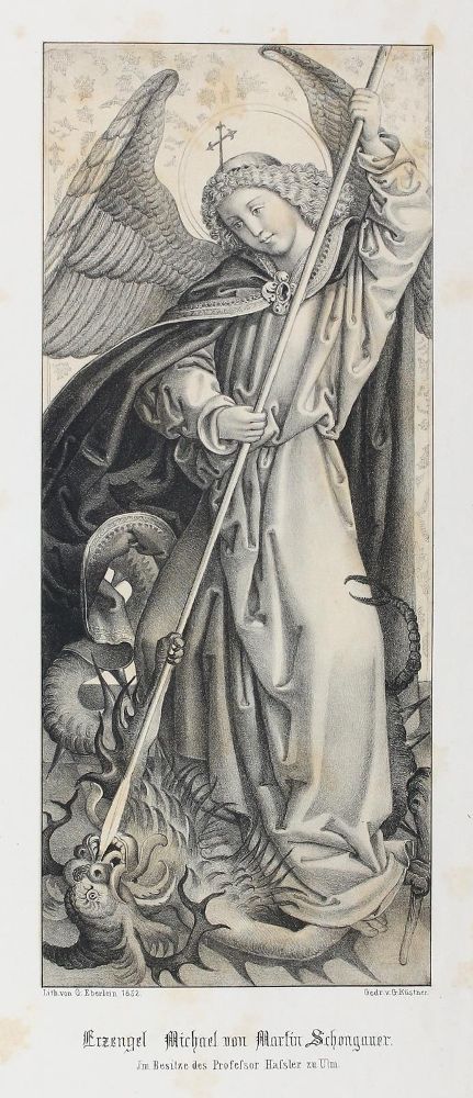 Große Abbildung Nr.1: 122-1894 Erzengel Michael.: (Varia, Sakral)