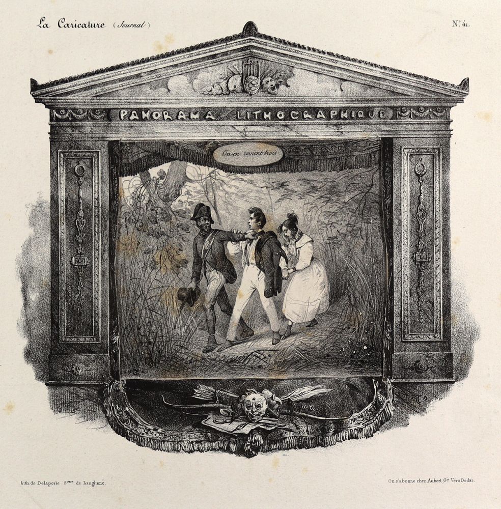 Große Abbildung Nr.2: 122-1914 Panorama Lithographique.: (Varia, Ziehbild)
