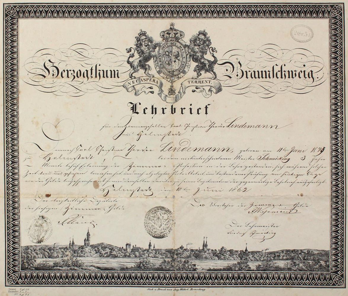 Große Abbildung Nr.1: 122-1929 Braunschweig.: (Deutschland)