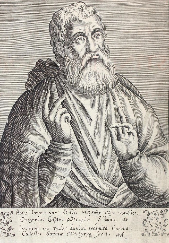 Große Abbildung Nr.2: 122-194 Justinus.: (Alte Drucke, Handschriften und Theologie)