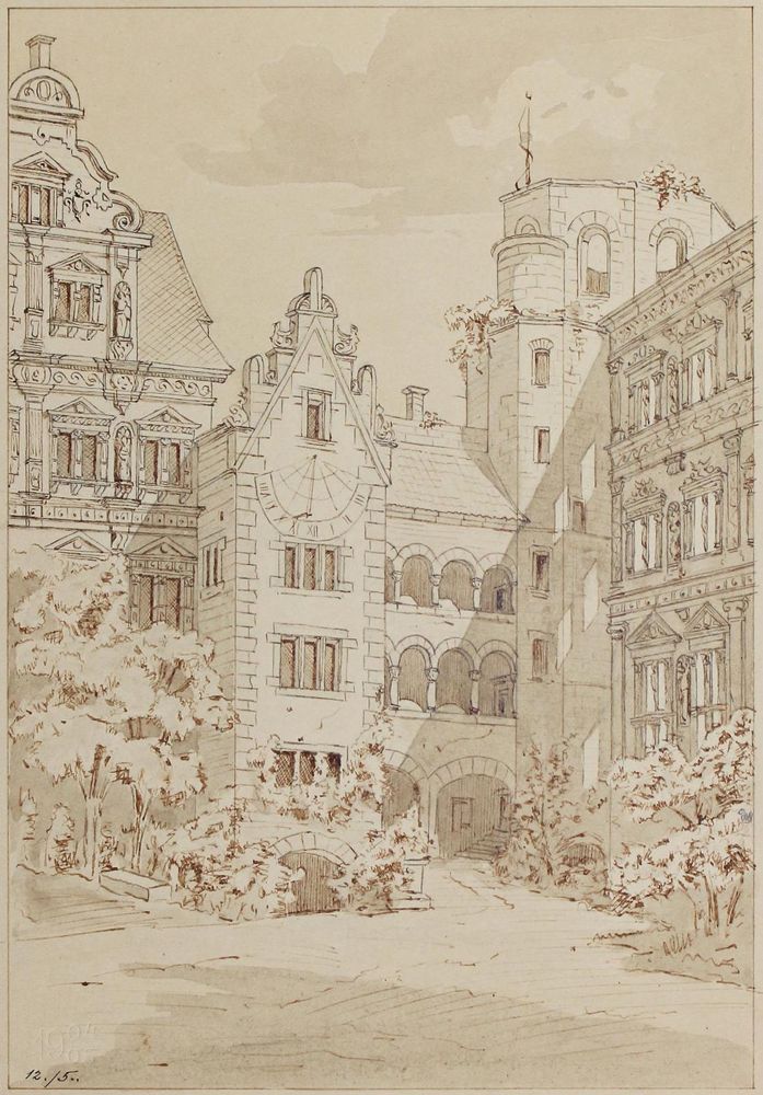 Große Abbildung Nr.1: 122-1950 Heidelberg.: (Deutschland)