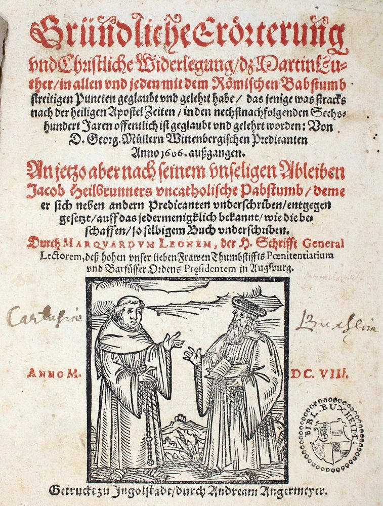 Große Abbildung Nr.1: 122-204 Leo,M.: (Alte Drucke, Handschriften und Theologie)
