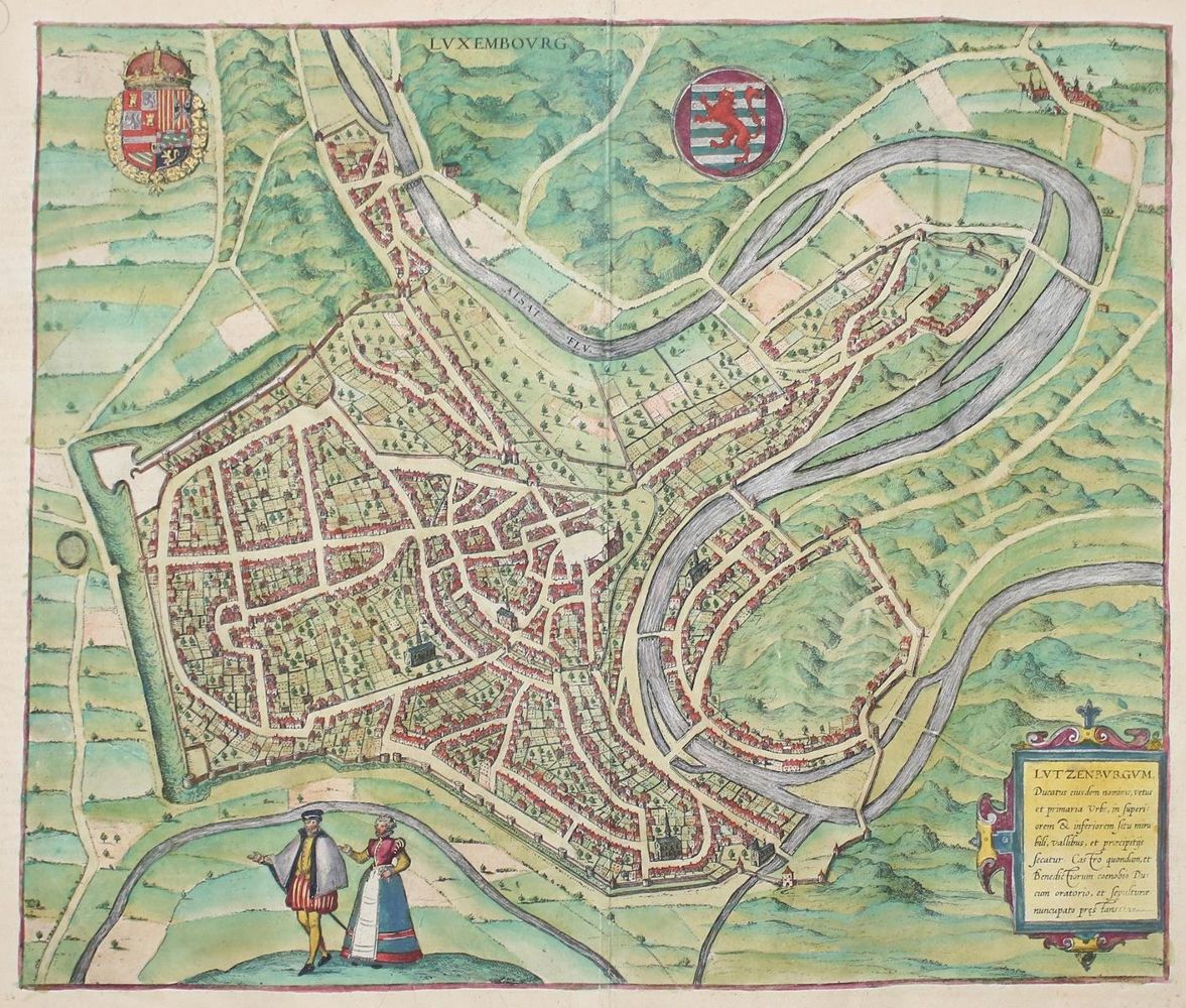Große Abbildung Nr.1: 122-2046 Luxemburg.: (Ausland, Benelux)