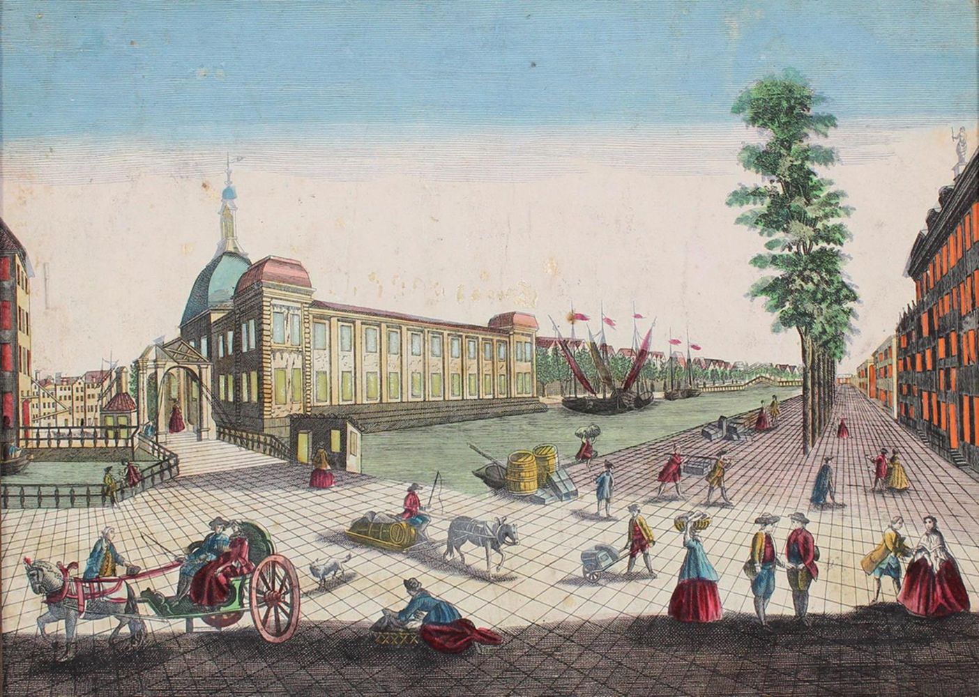 Große Abbildung Nr.1: 122-2050 Guckkastenblatt.: (Ausland, Benelux, Rotterdam)