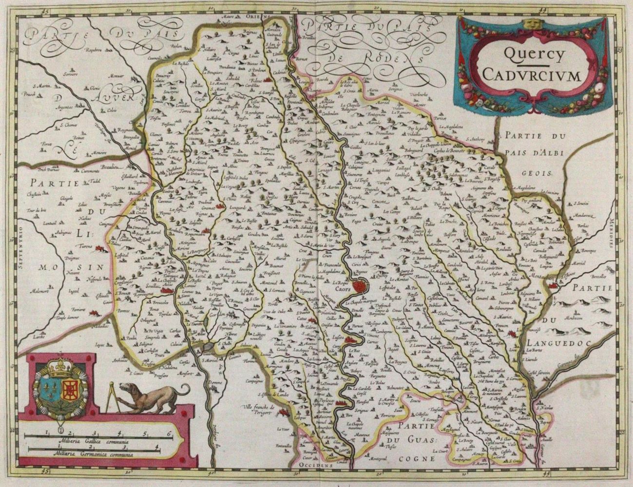 Große Abbildung Nr.1: 122-2060 Béarn u. Guercy.: (Ausland, Frankreich)