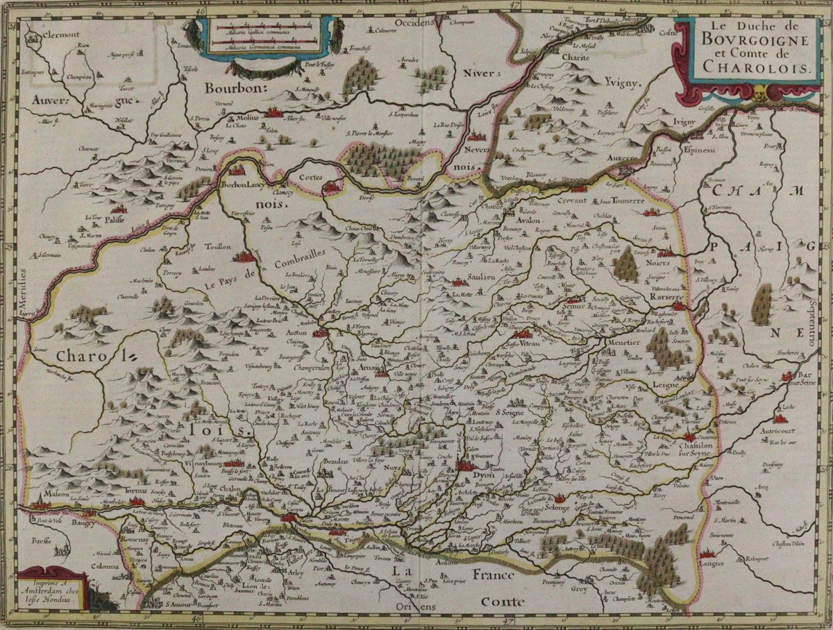 Große Abbildung Nr.1: 122-2064 Bourgogne Charolais.: (Ausland, Frankreich)