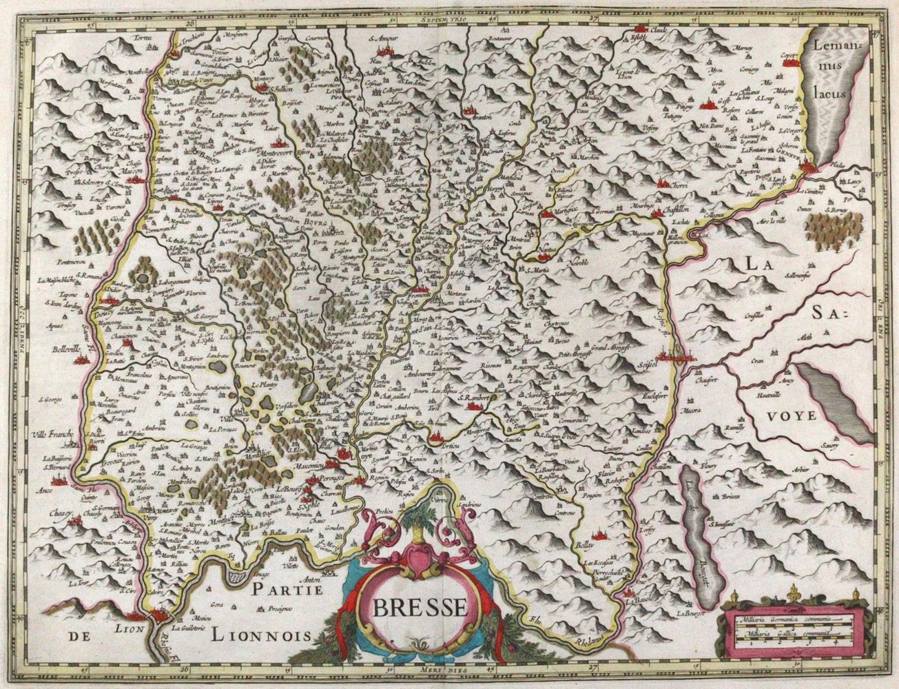 Große Abbildung Nr.1: 122-2067 Burgund und Bresse.: (Ausland, Frankreich)