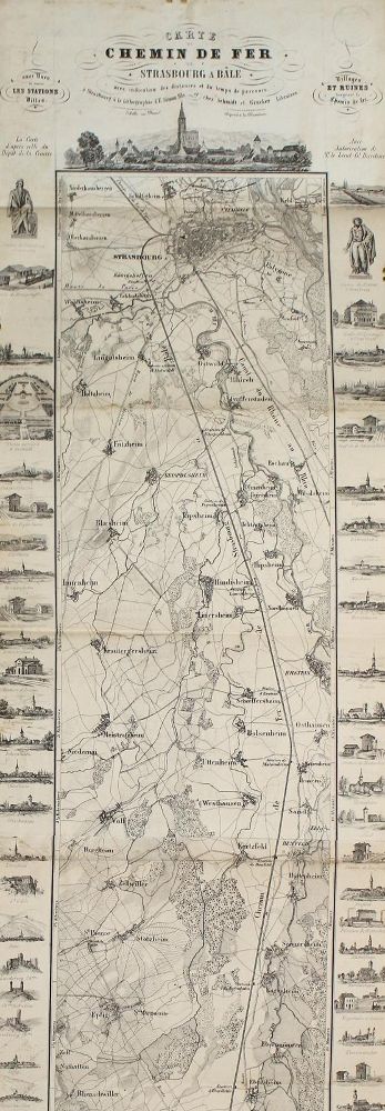 Große Abbildung Nr.1: 122-2070 Carte du chemin de fer: (Ausland, Frankreich, Eisenbahn)