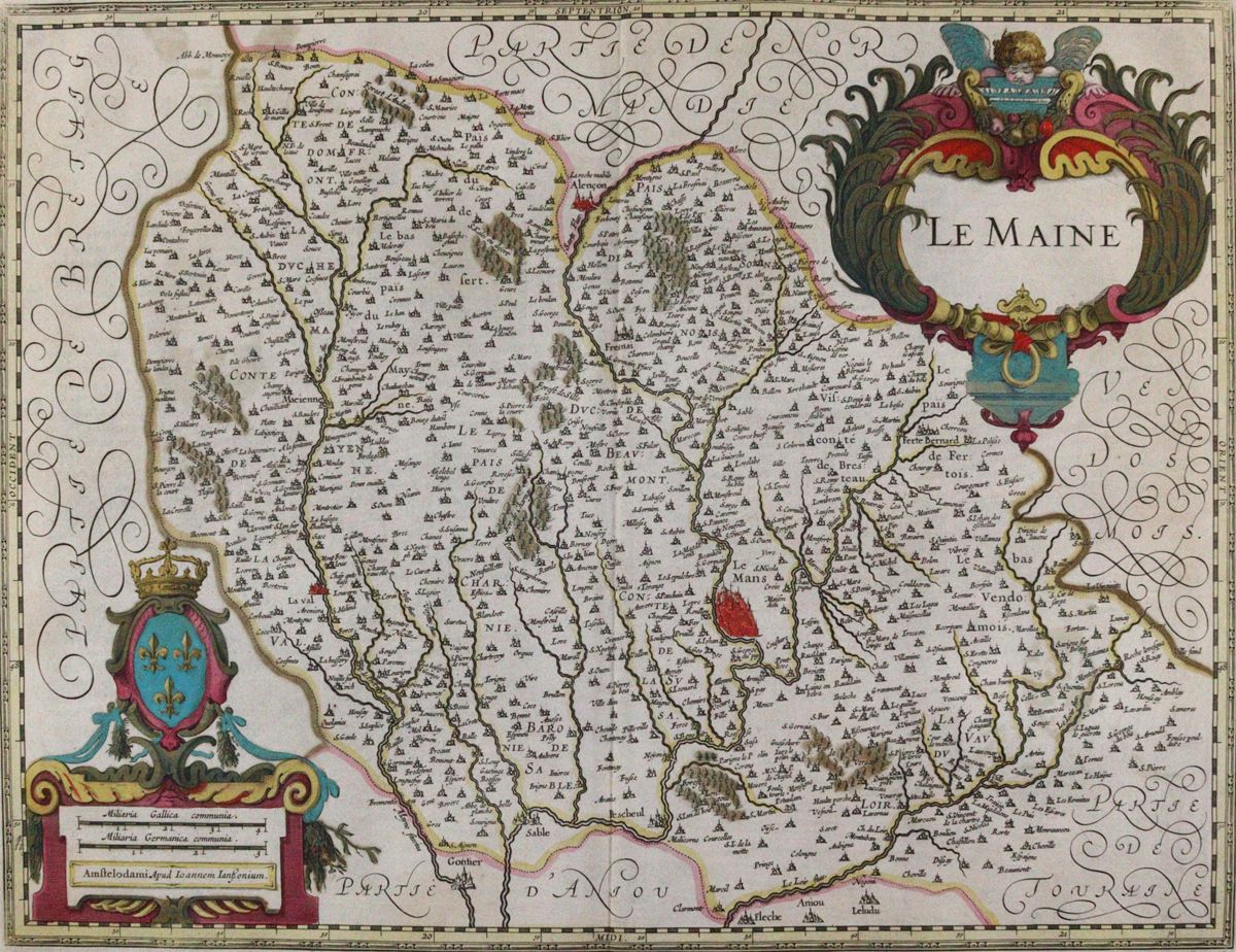 Große Abbildung Nr.1: 122-2078 Le Maine.: (Ausland, Frankreich)