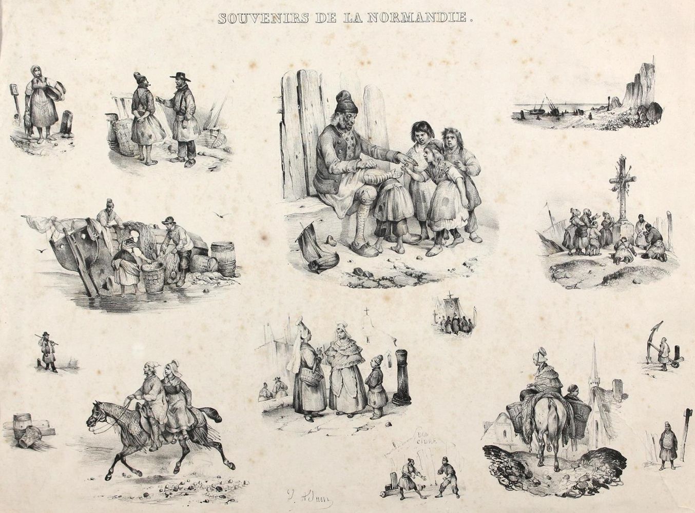 Große Abbildung Nr.1: 122-2085 Normandie.: (Ausland, Frankreich)