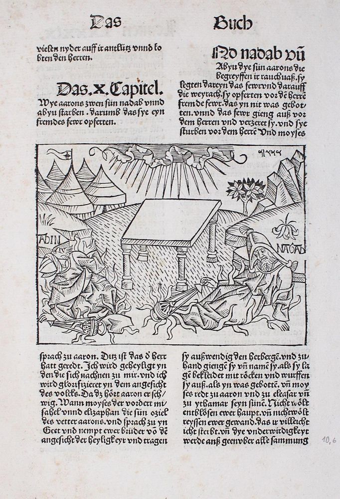 Große Abbildung Nr.1: 122-21 Biblia germanica.: (Bibeln)