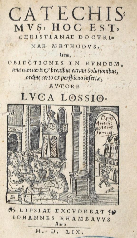 Große Abbildung Nr.1: 122-210 Lossius,L.: (Alte Drucke, Handschriften und Theologie)