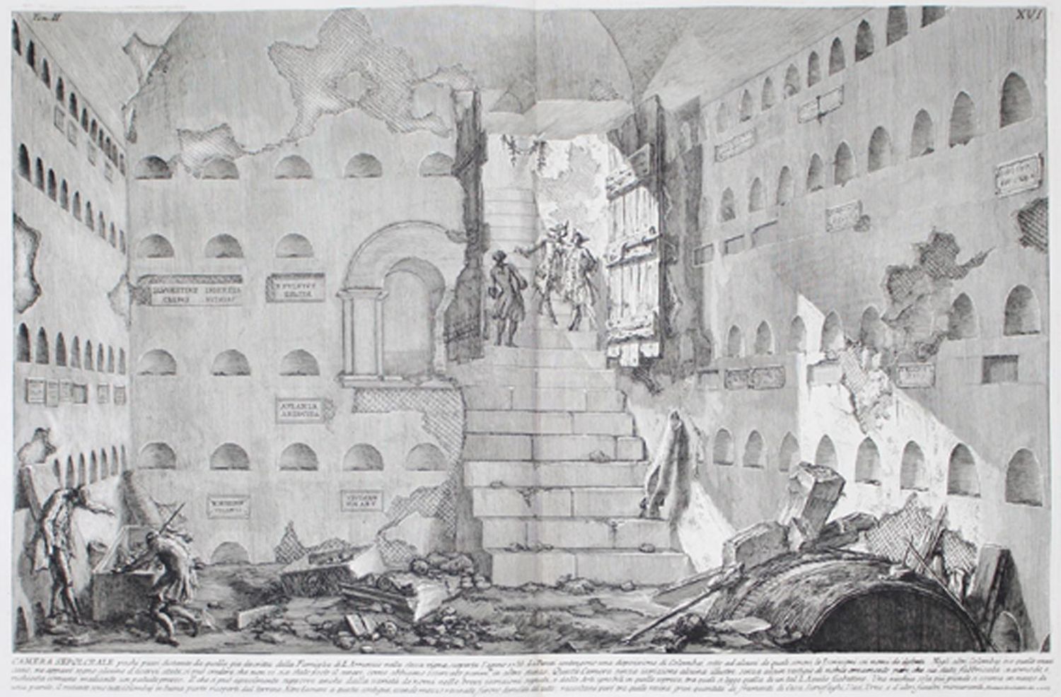 Große Abbildung Nr.3: 122-2106 Le Antichita Romane. (Ausland, Italien, Piranesi)