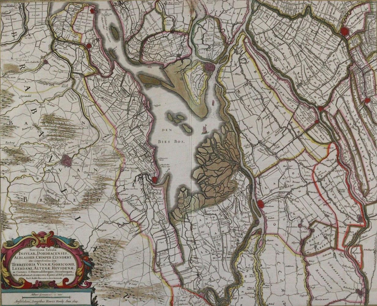 Große Abbildung Nr.2: 122-2134 Delft u. Dordrecht.: (Ausland, Niederlande)
