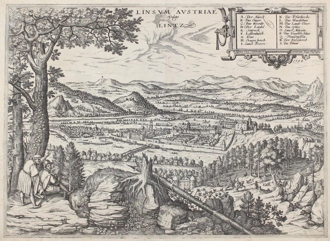 Große Abbildung Nr.1: 122-2158 Linz.: (Ausland, Österreich)
