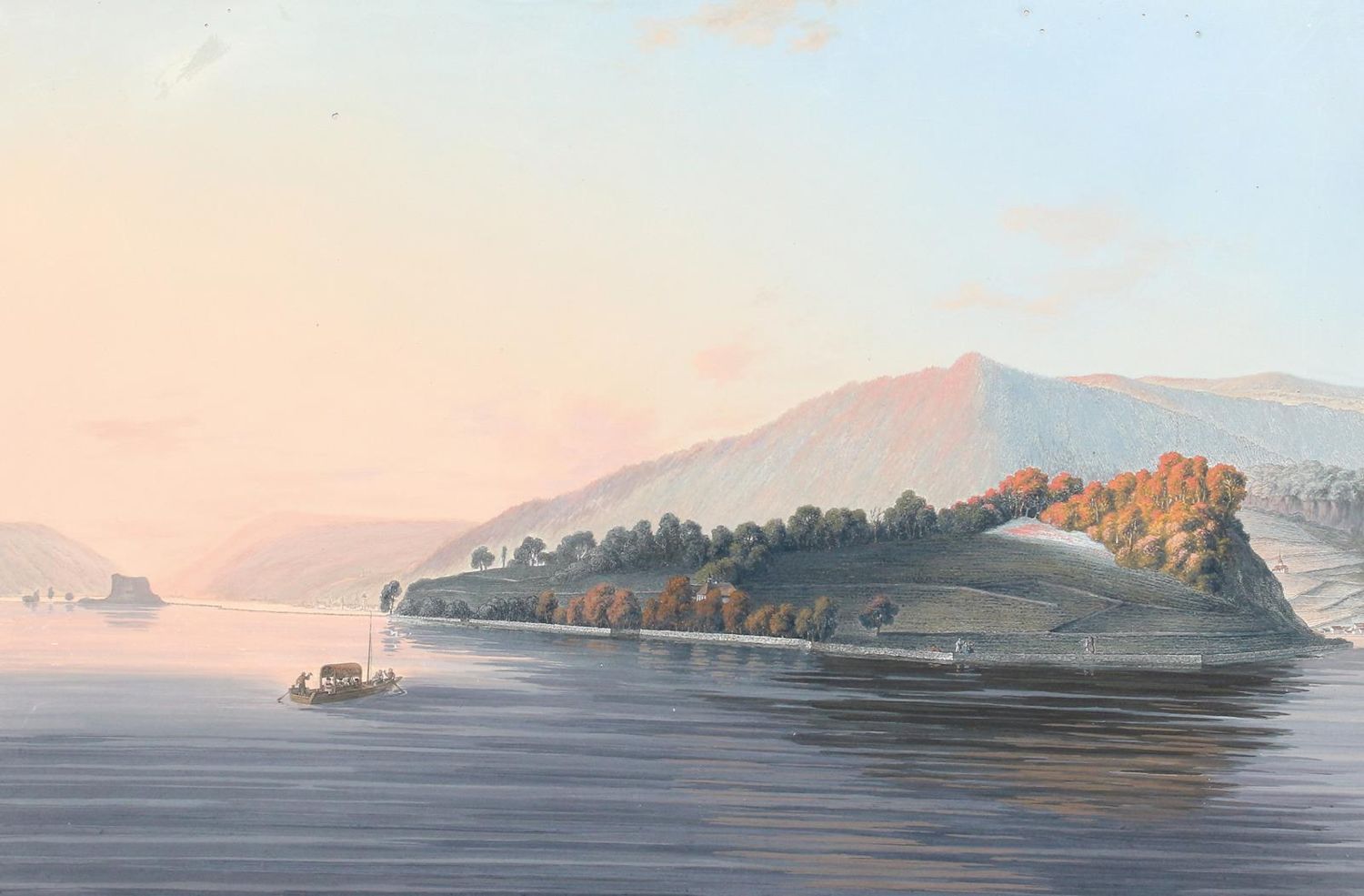 Große Abbildung Nr.2: 122-2186 Hartmann, Johann Joseph: (Ausland, Schweiz, Bieler See)