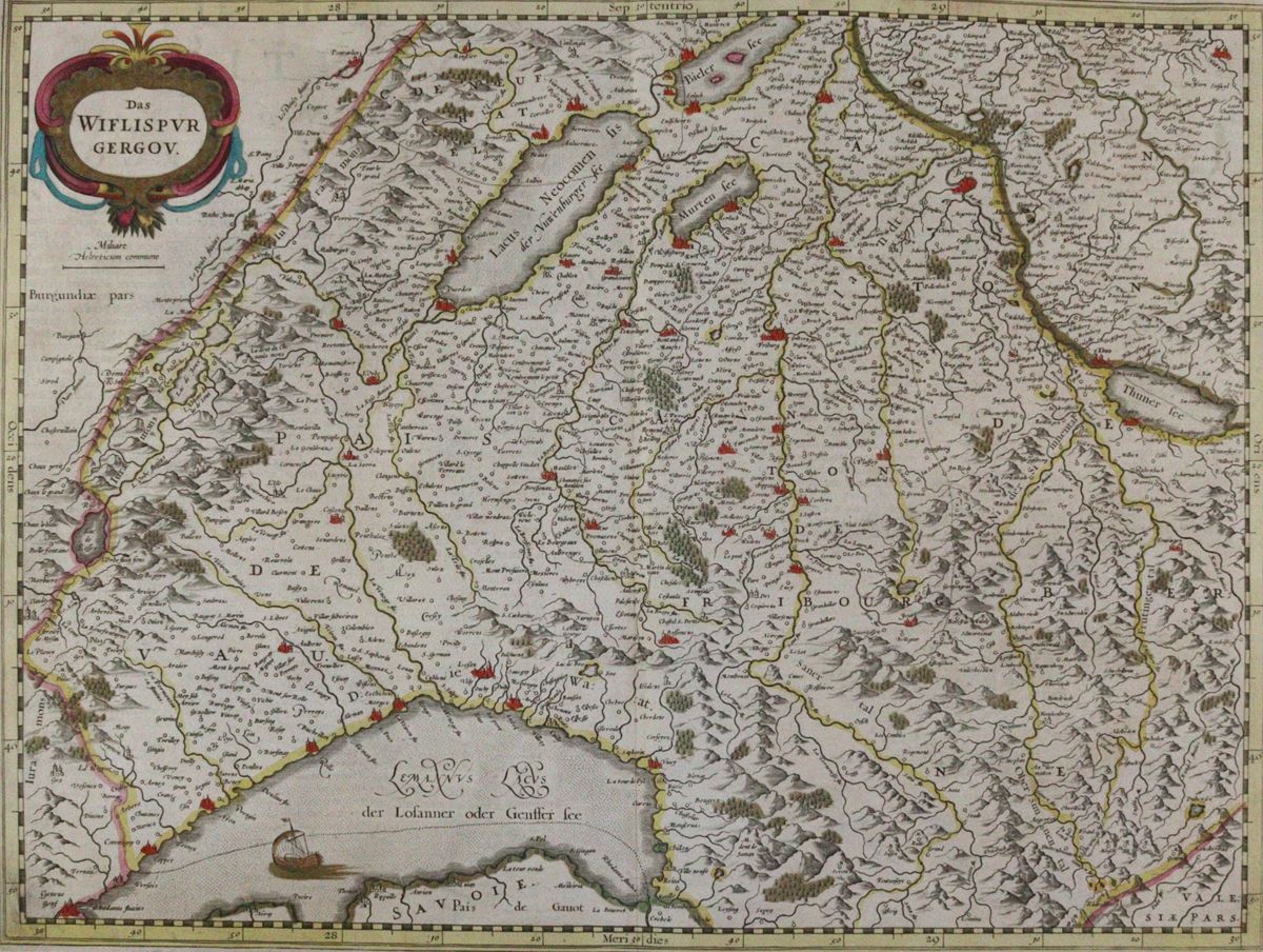 Große Abbildung Nr.1: 122-2194 West-Schweiz.: (Ausland, Schweiz)