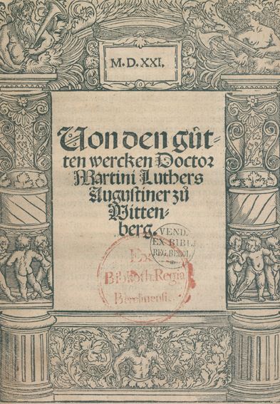 Große Abbildung Nr.1: 122-222 Luther,M.: (Alte Drucke, Handschriften und Theologie)
