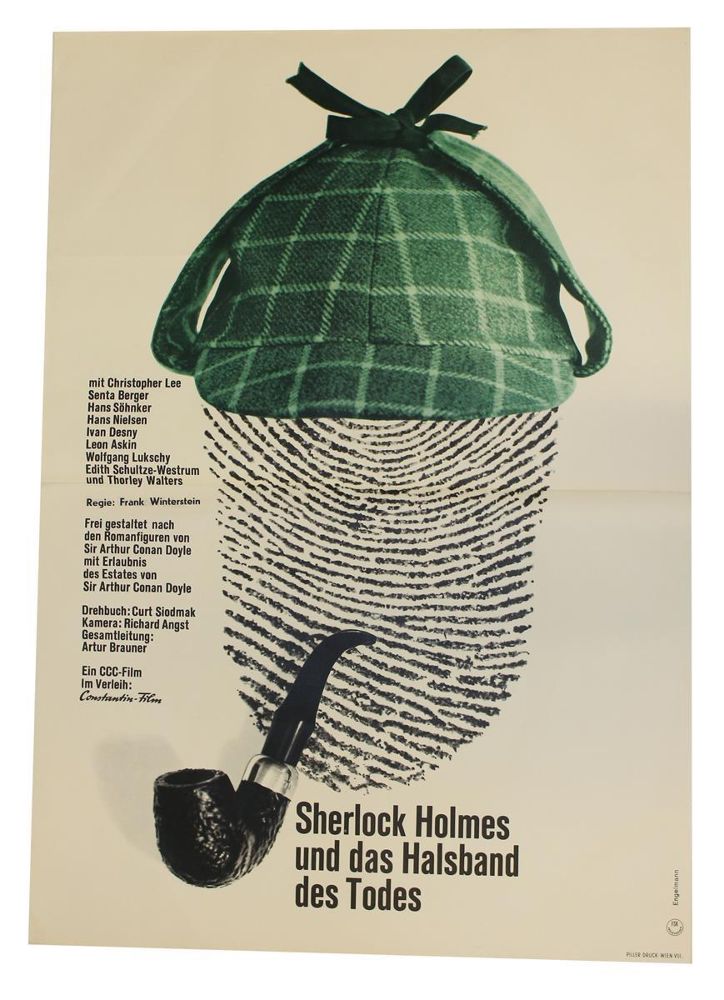Große Abbildung Nr.42: 122-2220 Sherlock Holmes: (Plakate, Film - Theater - Tanz)