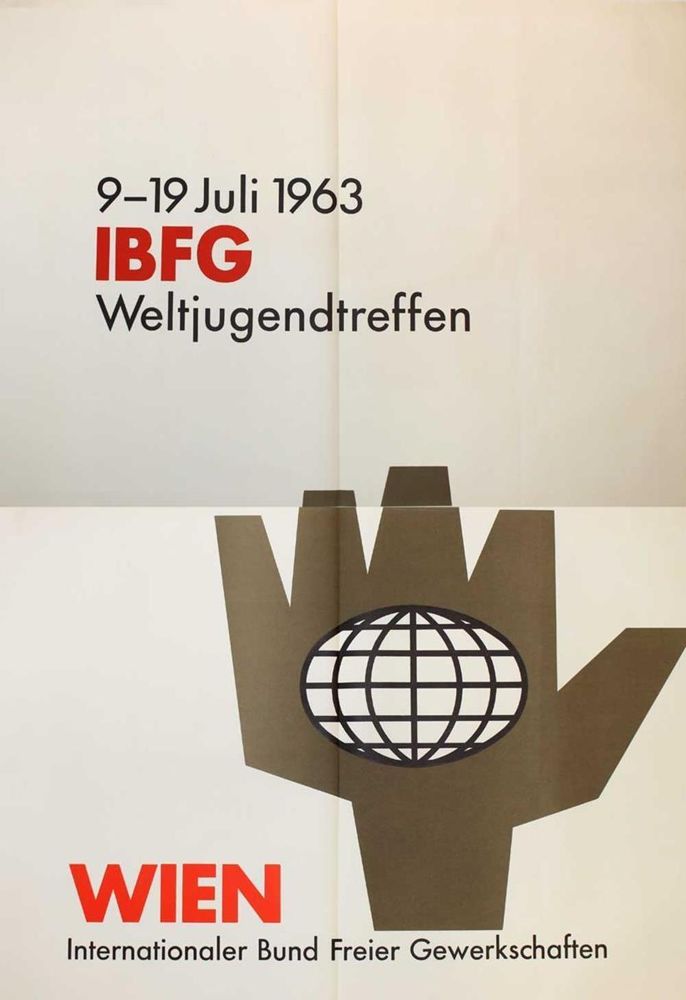 Große Abbildung Nr.1: 122-2227 Internationaler Bund Freier Gesellschaften.: (Plakate)