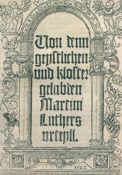 Große Abbildung Nr.1: 122-223 Luther,M.: (Alte Drucke, Handschriften und Theologie)