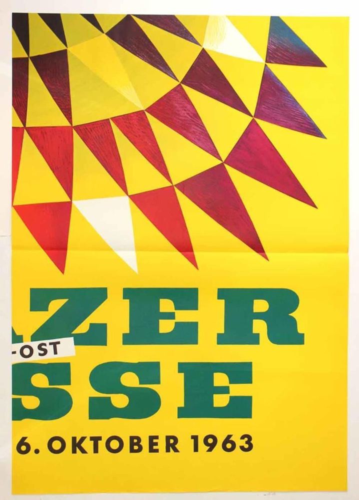Große Abbildung Nr.2: 122-2233 Krainz, Fritz: (Plakate)