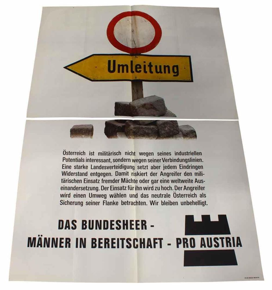 Große Abbildung Nr.4: 122-2241 Bundesheer, Das.: (Plakate, Militaria)